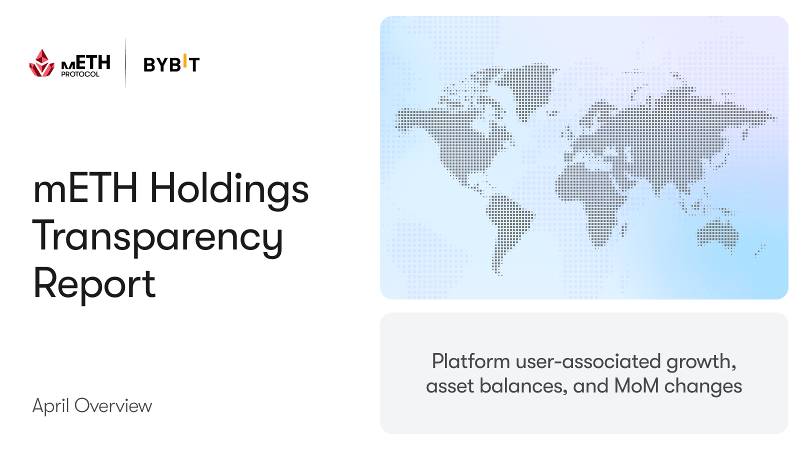 Monthly Report of mETH Holdings Associated with Bybit: April 2026