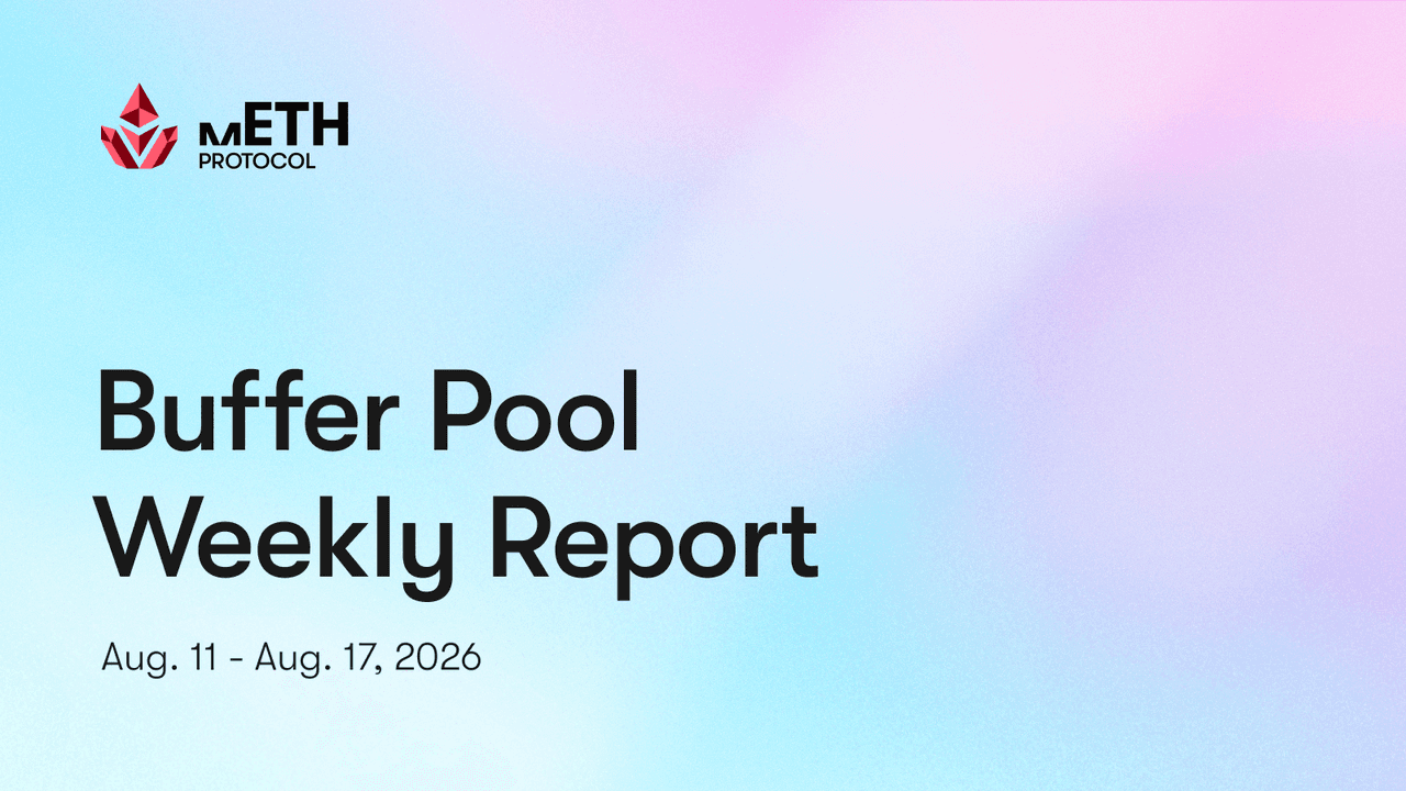 Buffer Pool Weekly Report: Aug. 11 - Aug. 17