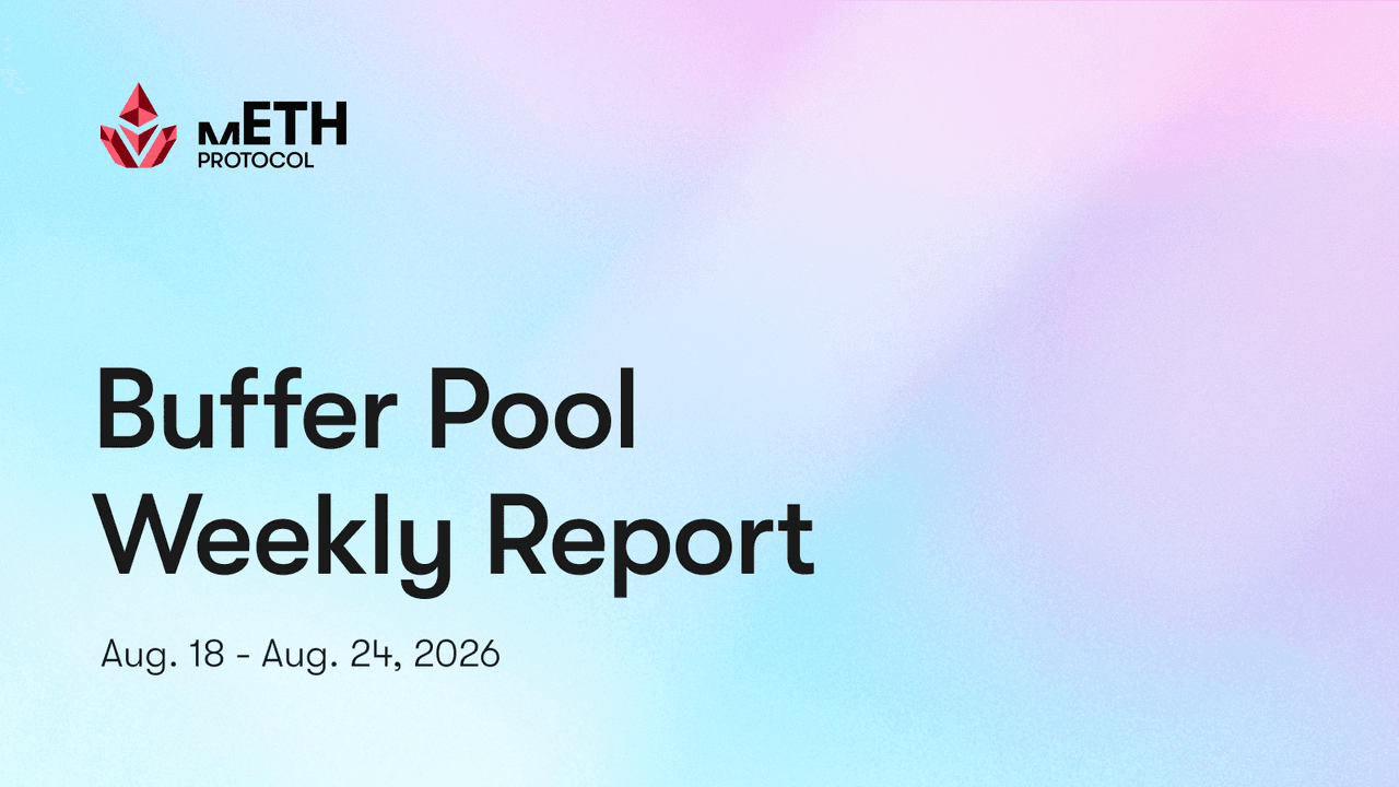 Buffer Pool Weekly Report: Aug. 18 - Aug. 24