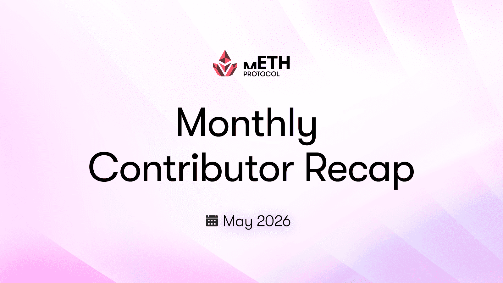Monthly Contributor Recap: May 2026