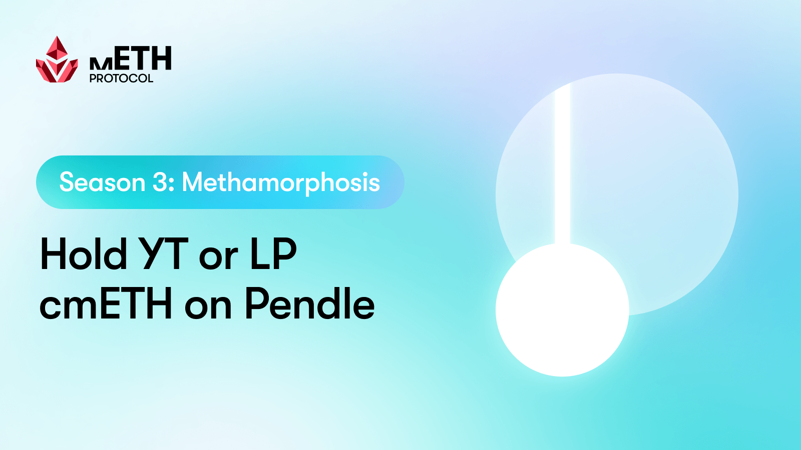Guide to Tokenizing Yield on Your $cmETH with Pendle