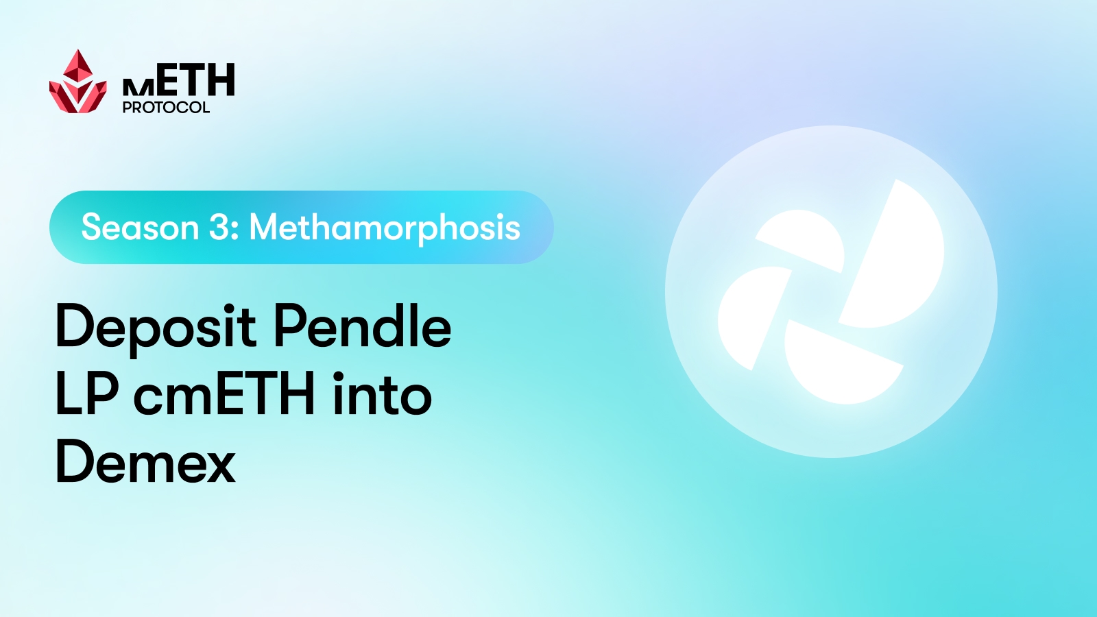 Turn Your Pendle LP cmETH into Passive Yield on Demex