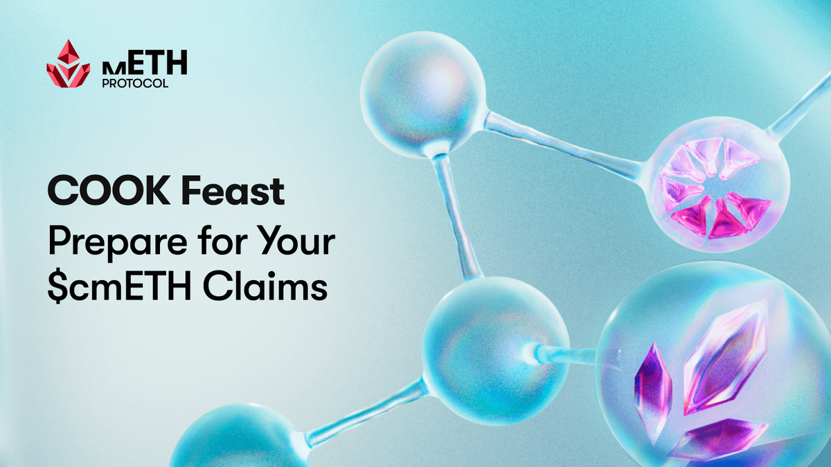 COOK Feast is Served – $cmETH Claims Go Live Tomorrow!