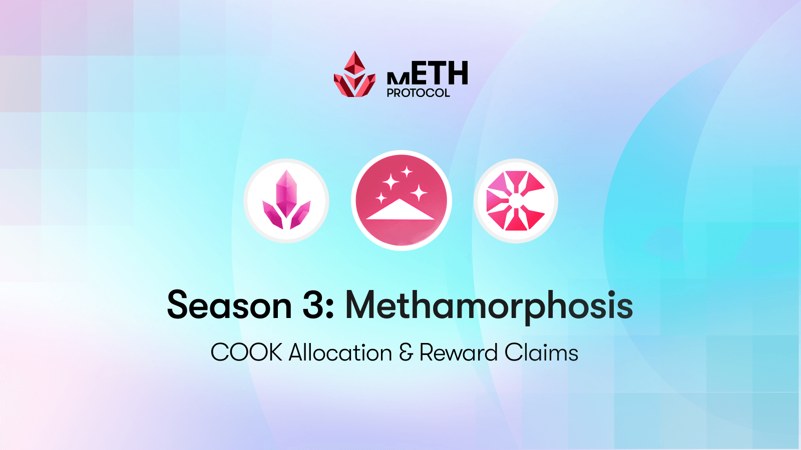 Season 3: Methamorphosis COOK Allocation & Rewards Claim Details