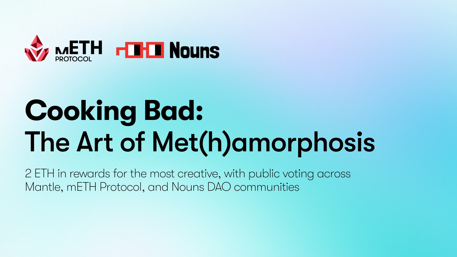 Cooking Bad: The Art of Met(h)amorphosis with 2 ETH in Rewards